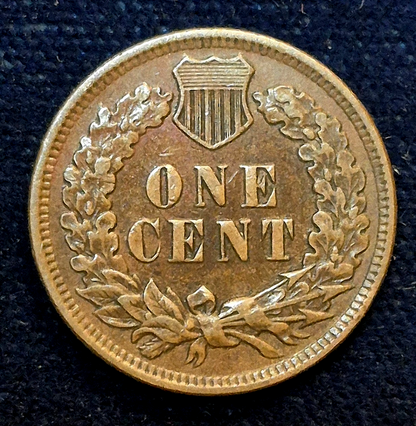 1906   INDIAN HEAD CENT PENNY Beautiful Crisp AU-MS Features 4 DIAMONDS 1C