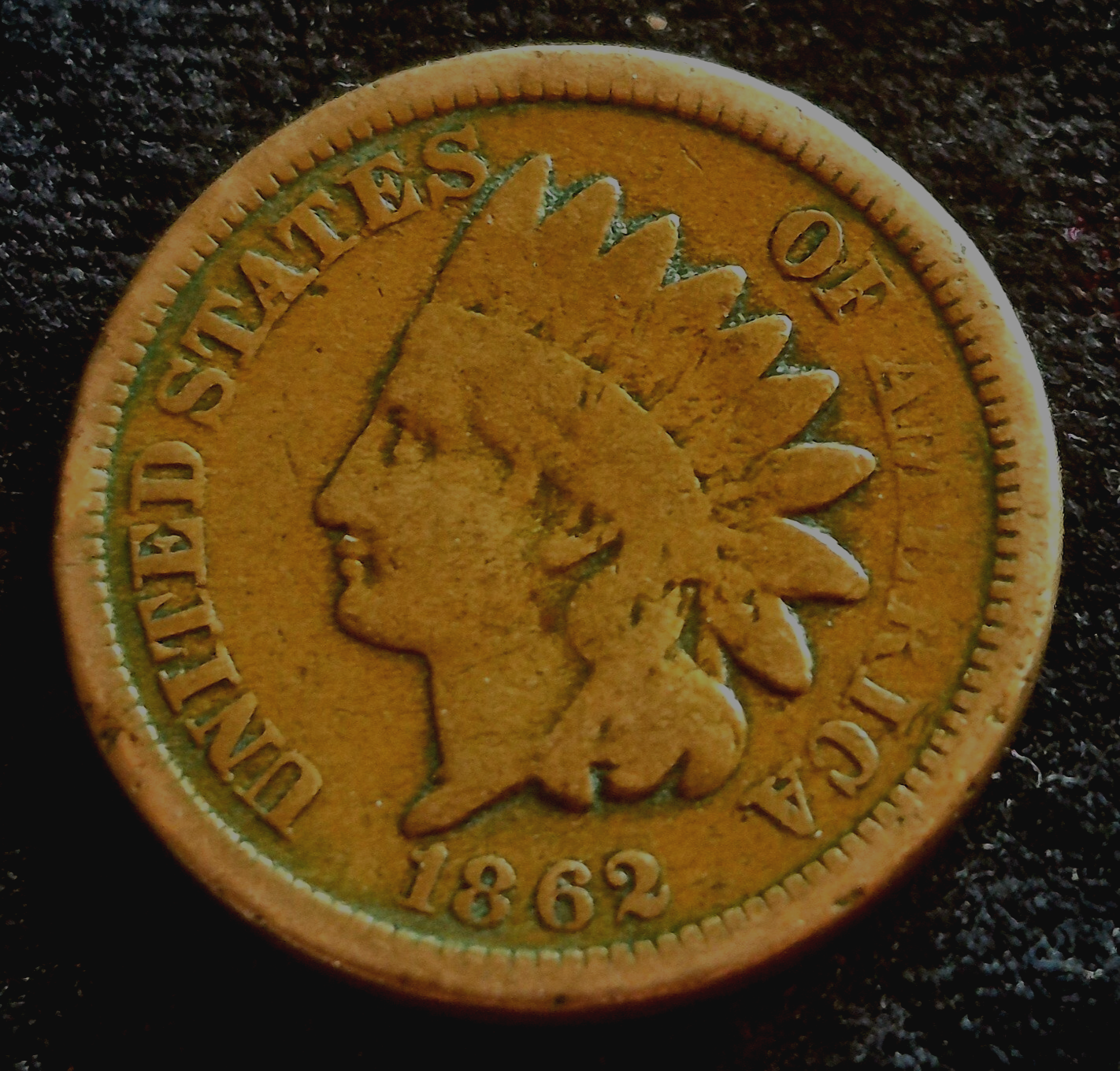 1862 1C BN Indian Cent 2nd Variety Collectable G-VG Features Over 160 yrs Old 1C