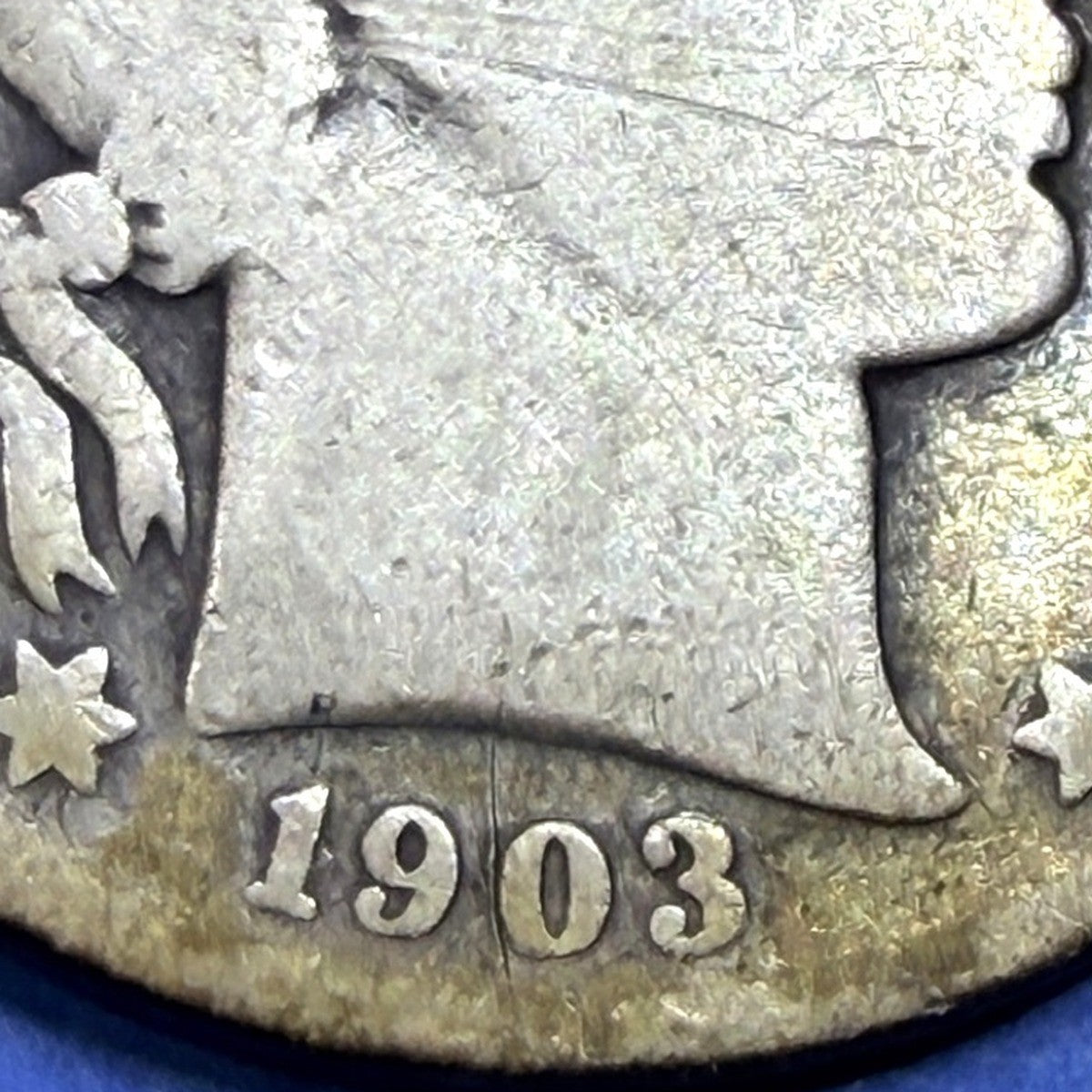 1903-S Barber Half Dollar 50C G Good San Francisco Low Mintage 90% Silver Coin
