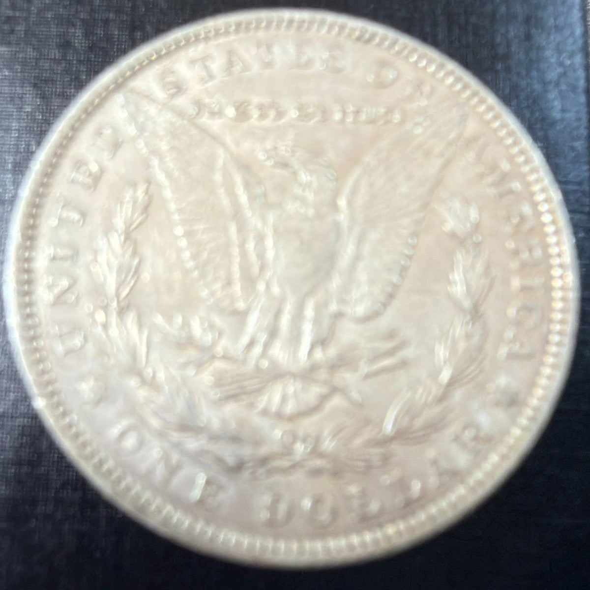 1890 Morgan Silver Dollar $1 AU About Uncirculated 90% Silver Philadelphia Mint