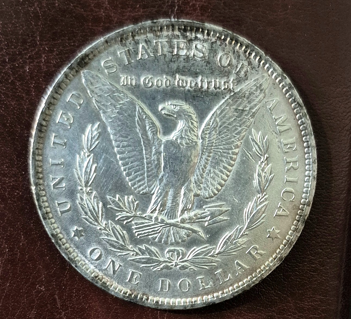 1888-P Morgan 90% Silver Dollar Crisp Strike & Toning Strong MS Features