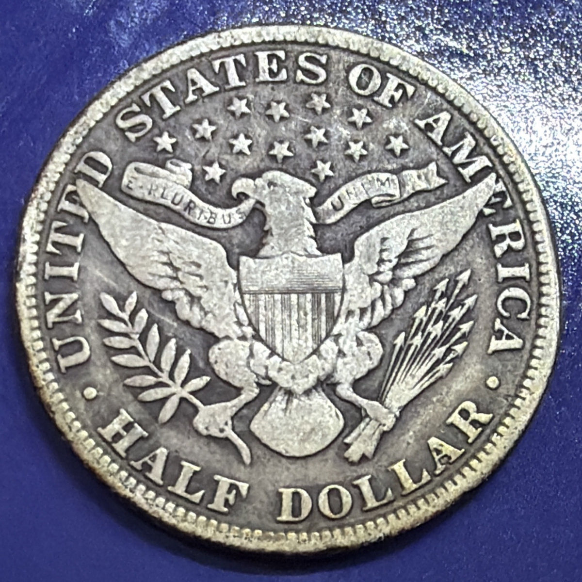 1900 Barber Half Dollar 50C VF Very Fine 90% Silver US Coin Philadelphia