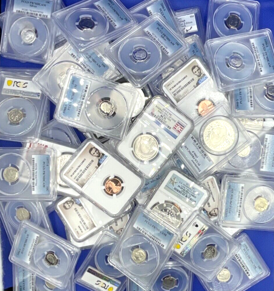 🎯 NGC/ PCGS GRADED & SLABBED UNCIRCULATED COIN 🇺🇸 RANDOM SELECTION 🏆