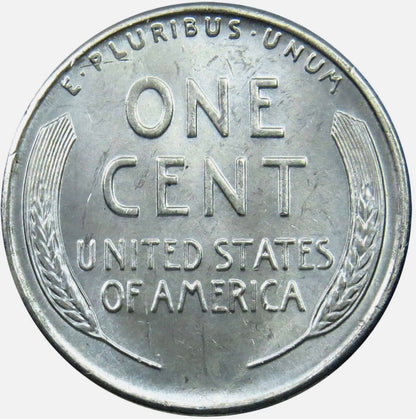 🔥 1943 BU Steel Wheat Cent WWII Wartime Coin from Old Bank Wrapped (OBW) Roll