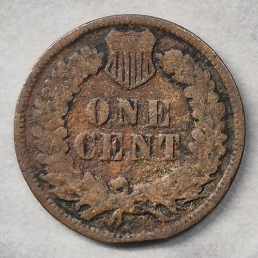 1896 Indian Head Cent Penny 1C Good+ Bronze Philadelphia 19th Century US Coin
