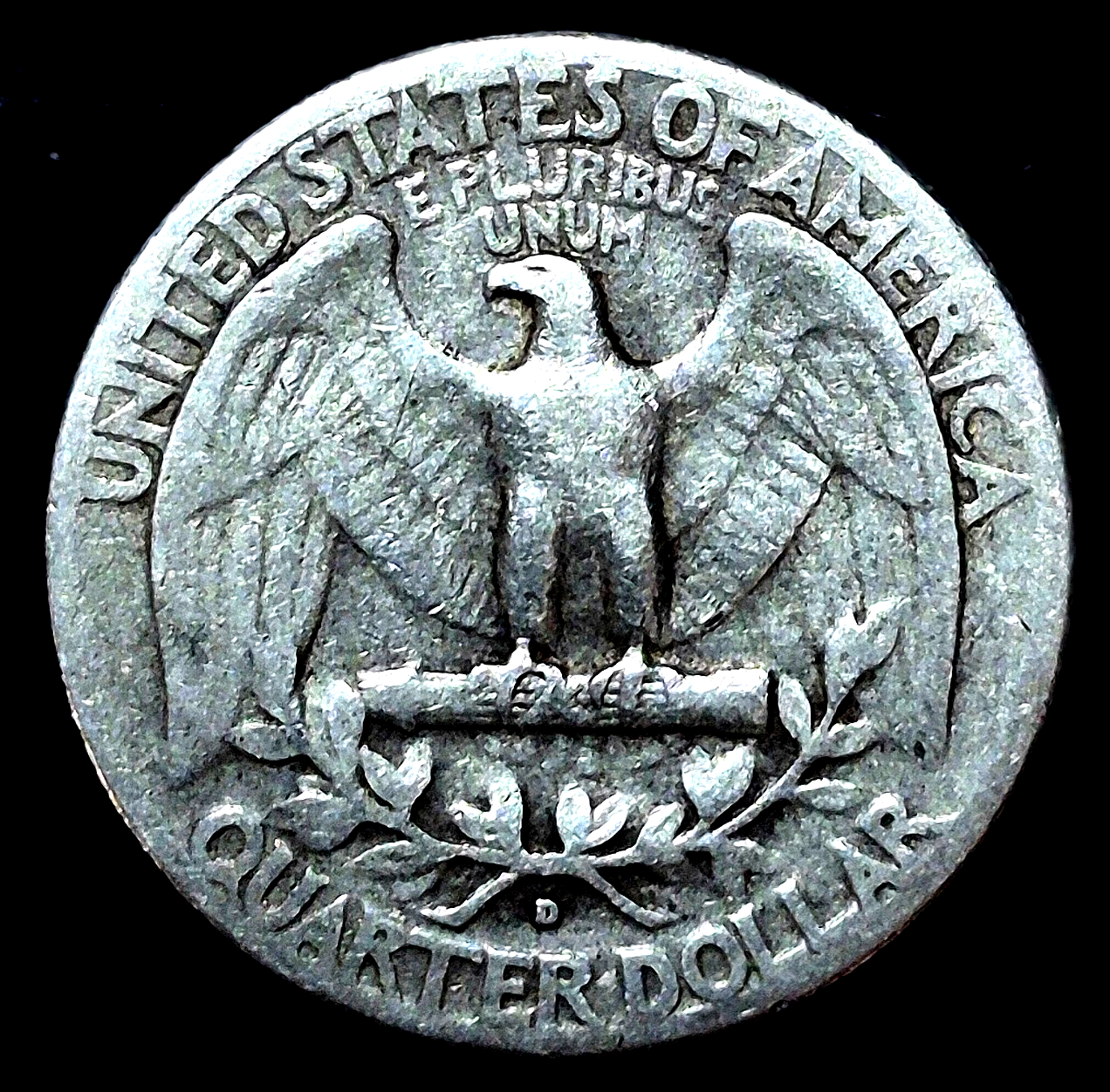 1936 D Washington Quarter Tough Early Premium Date 90% Silver VF Features GTKTK