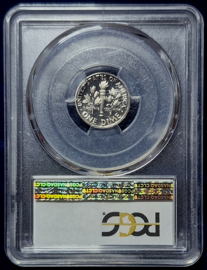 1991-S 10c Roosevelt Proof Dime ~ PCGS Graded Near Perfect PR69DCAM