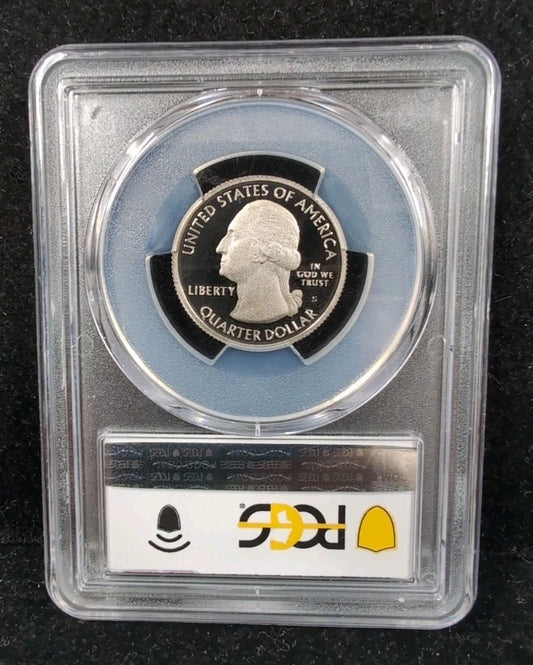 🔥 2011 S 25C GLACIER  NP National Park Washington Quarter PCGS PR69DCAM