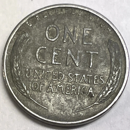 1943-D Lincoln Steel Cent 1c Penny WWII Good-Fine (G-F) Condition Circulated