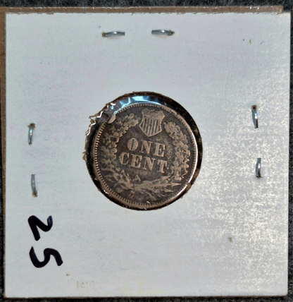 Better Date 1861 Indian Head Cent  VG Features, Variety II (1861-1864) Chunky