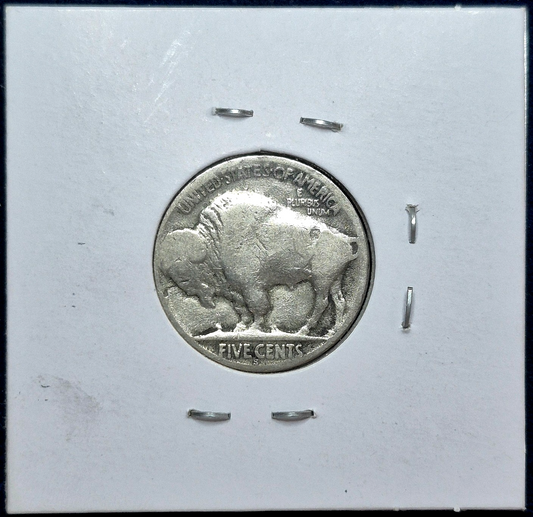 1923 S Buffalo Nickel Sharp VG-F Features Full Date Partial Horn Better Date 5C