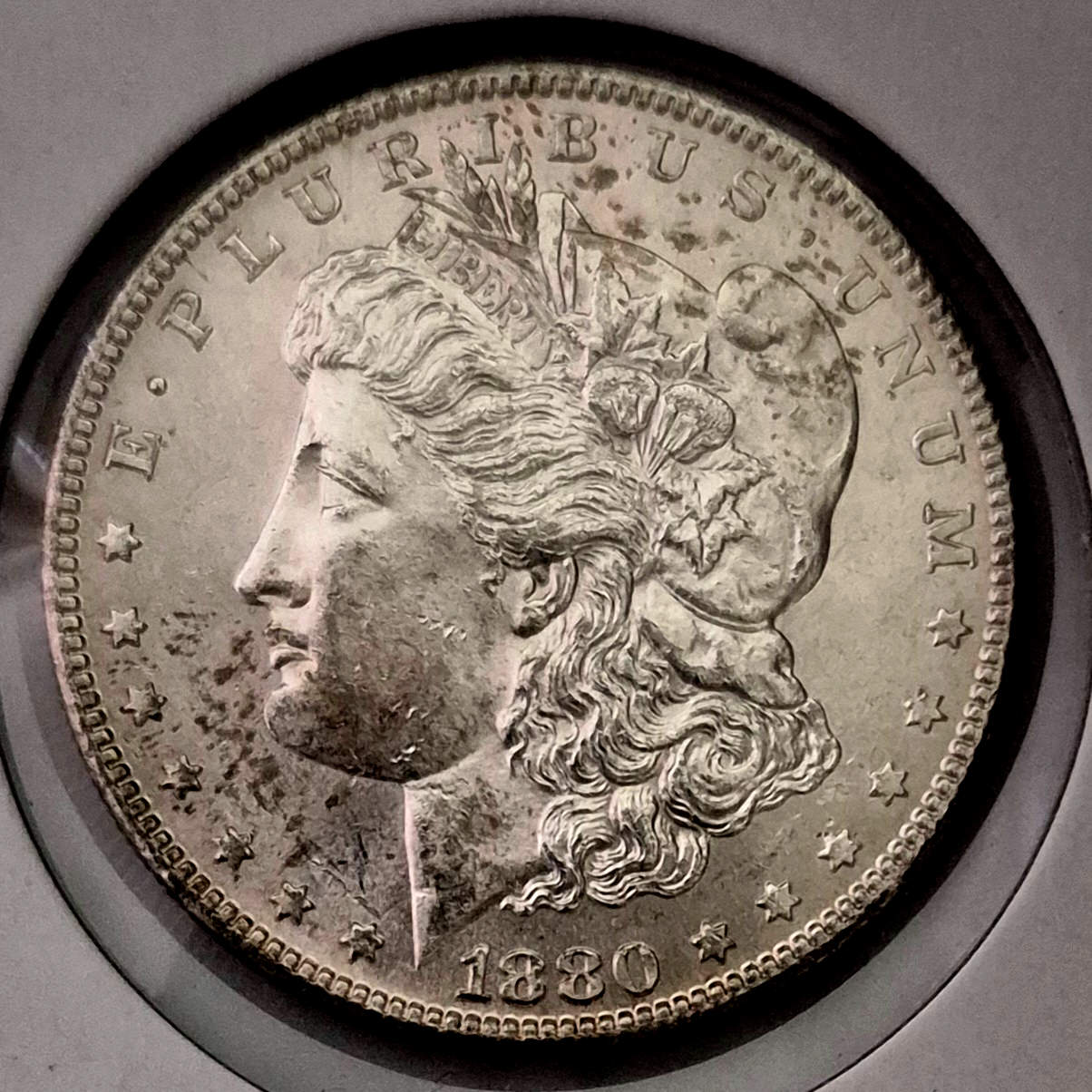 1880-S Morgan 90% Silver Dollar Gem Shiny, Bright, Well Struck PL Mirror Finish