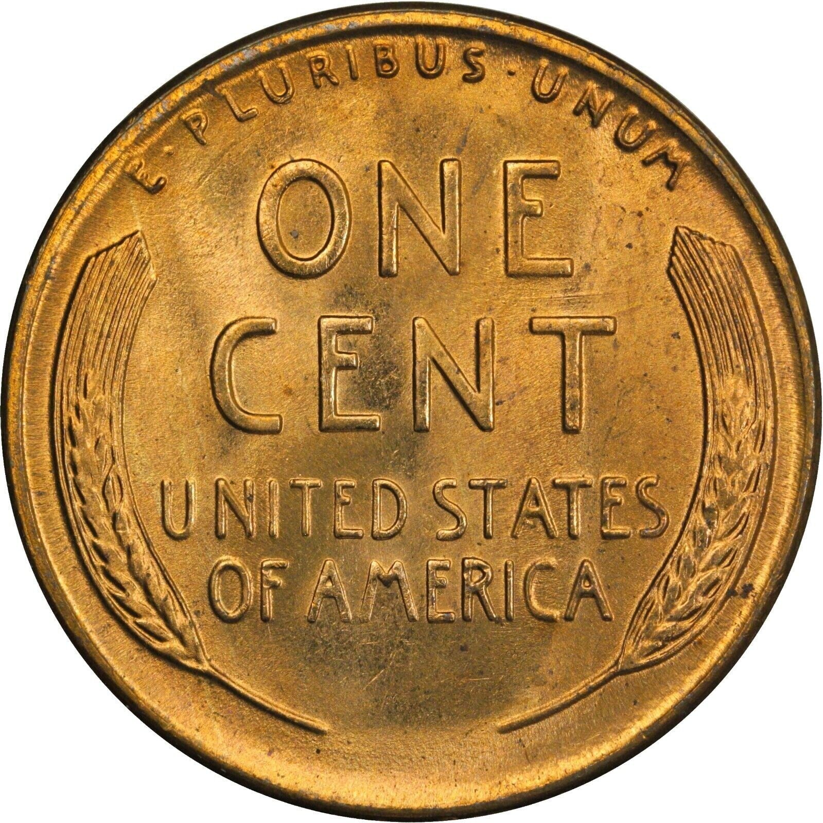 1954 P Lincoln Wheat Cent BU Uncirculated Mint State 1c Coin From OBW