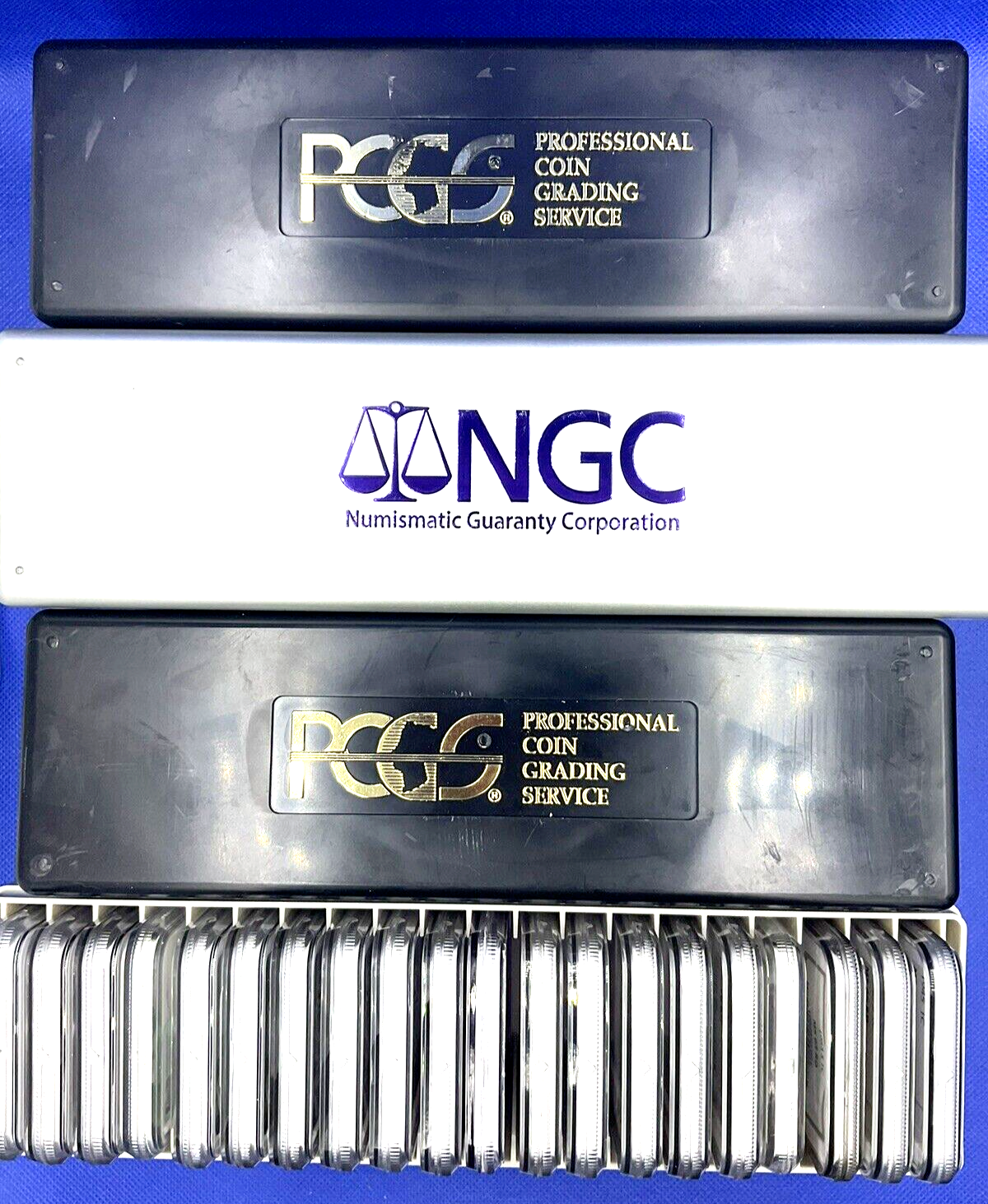 GRADED USA COINS (LOT OF 3)  💰 PCGS NGC PR69DCAM U.S. Mint Silver Clad Coins 💰
