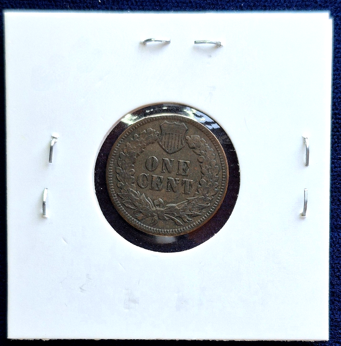1887 Indian Head Cent Penny, F+/VF Features, LIBERTY, Receive Coin Pictured 1C