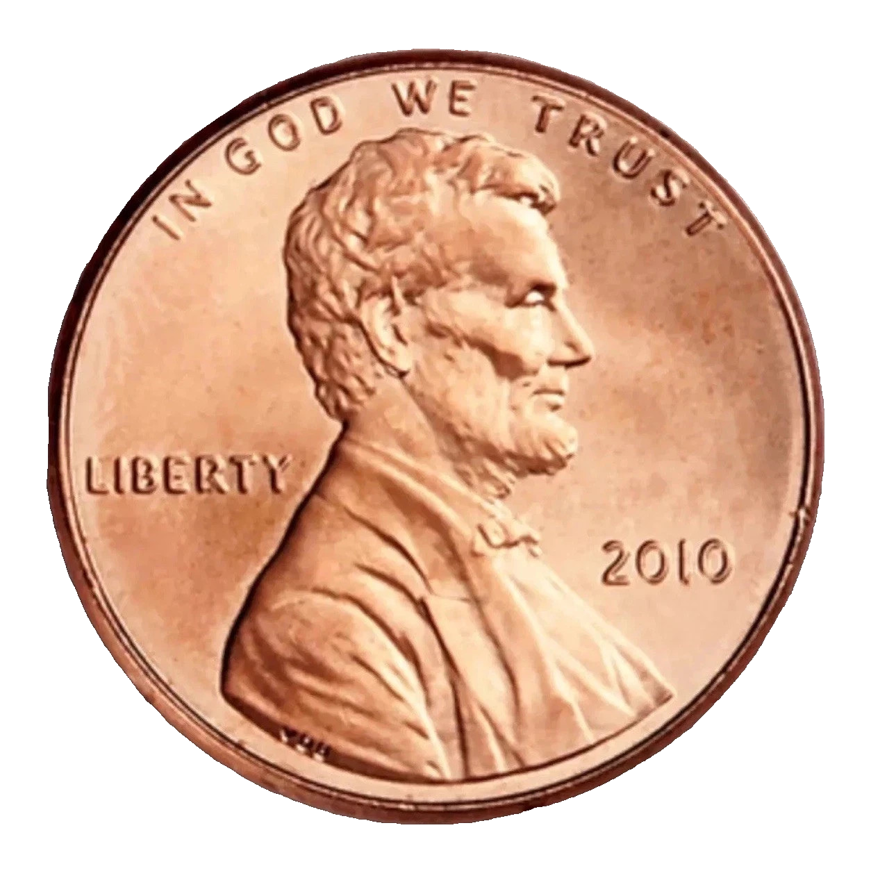 ✅ 2010 Lincoln Shield Cent Choice GEM BU RED Brilliant Uncirculated 1c Coin