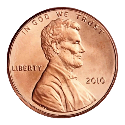 ✅ 2010 Lincoln Shield Cent Choice GEM BU RED Brilliant Uncirculated 1c Coin