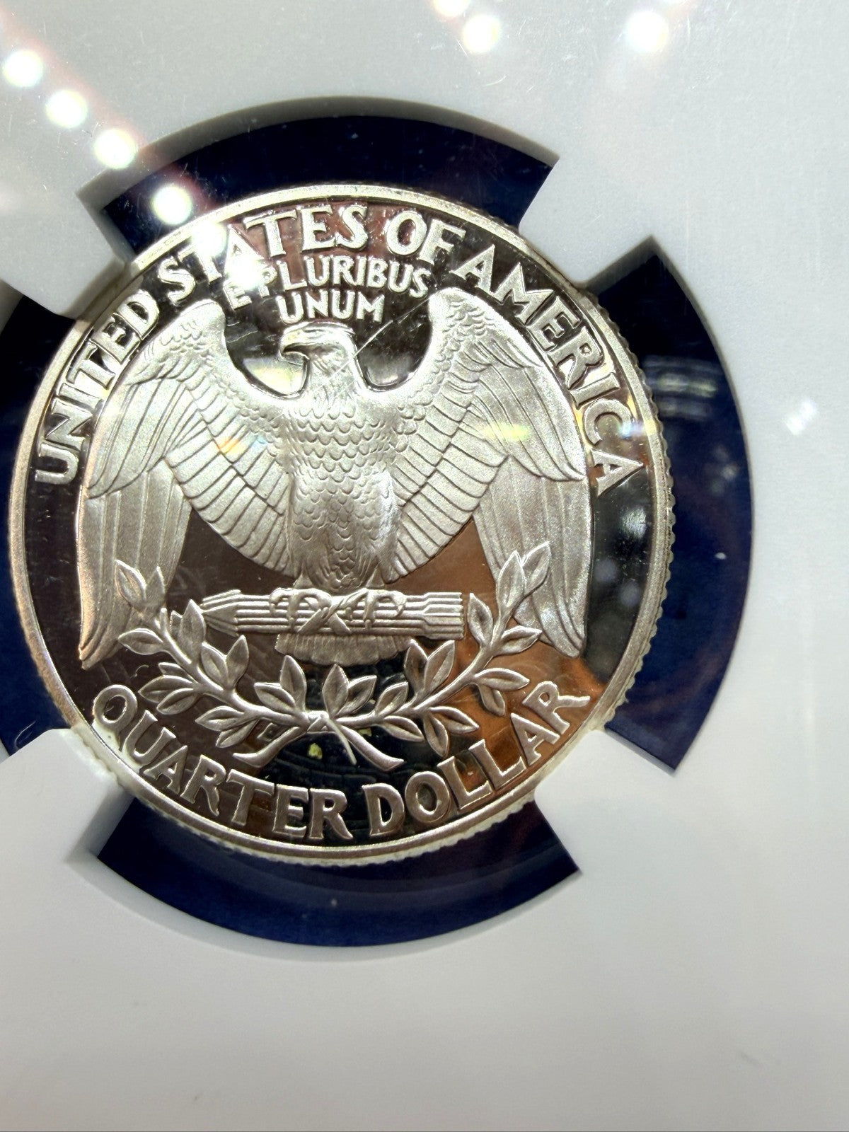 1997-S Washington Quarter 25C NGC PF69 Ultra Cameo 90% Silver Gem Proof Coin - view 5