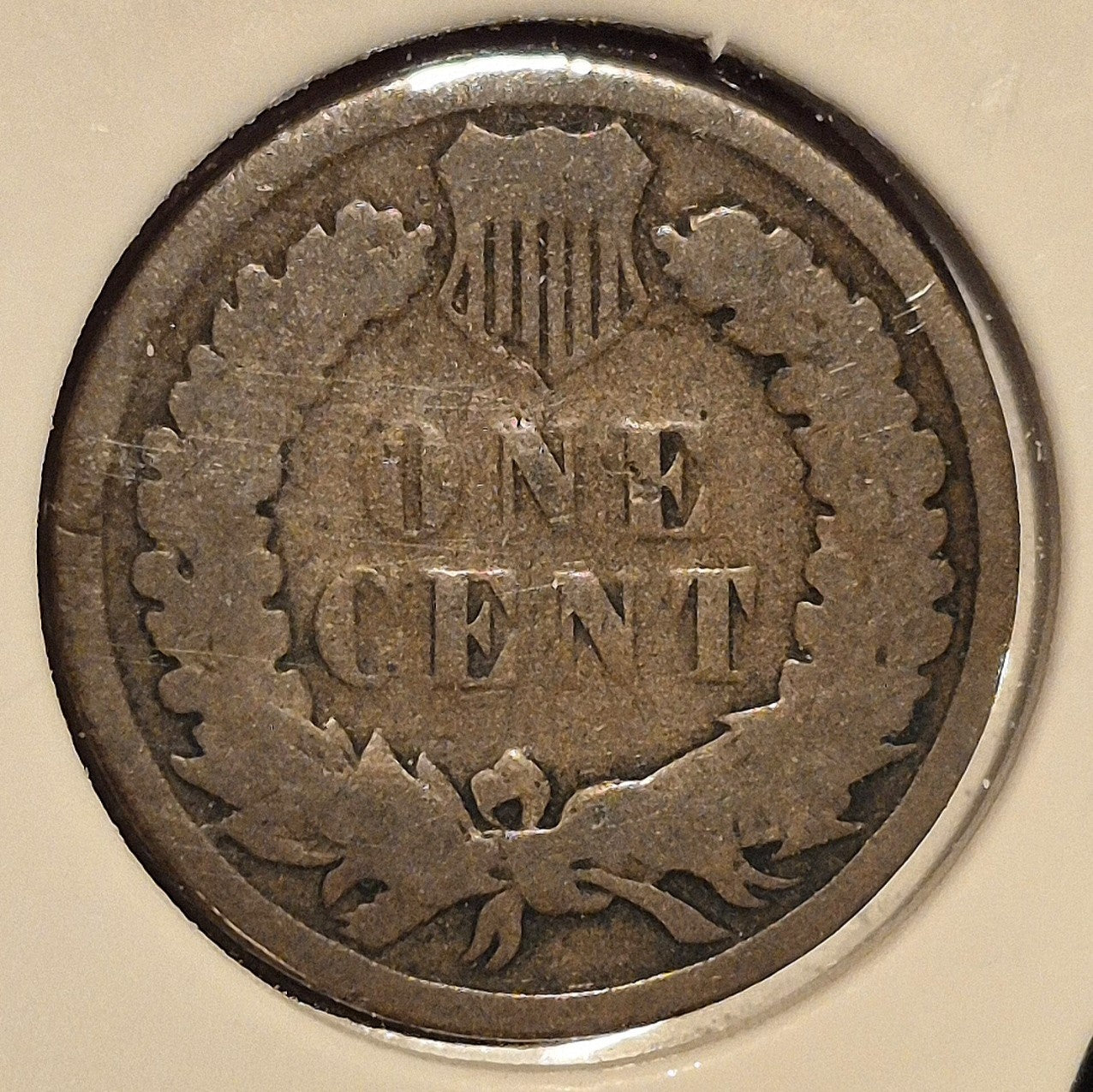1881-1882-1883 LOT OF (3) INDIAN HEAD CENTS , G-VG Features, Exact Coins Shown
