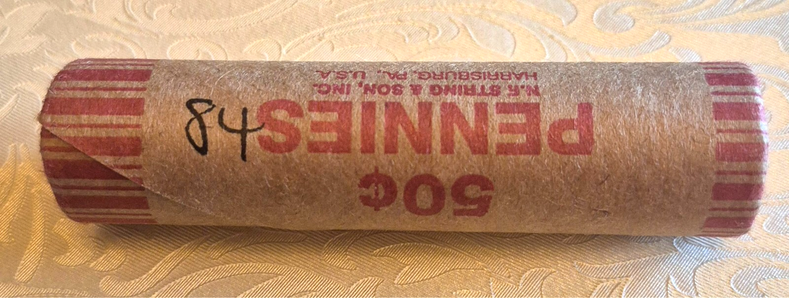1984 P Lincoln Memorial 🔥OBW Bank Roll🔥BU Brilliant Uncirculated 1C From
