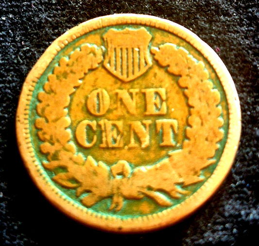 1862 1C BN Indian Cent Variety Two Over 160 yrs Old G-VG Features 1C