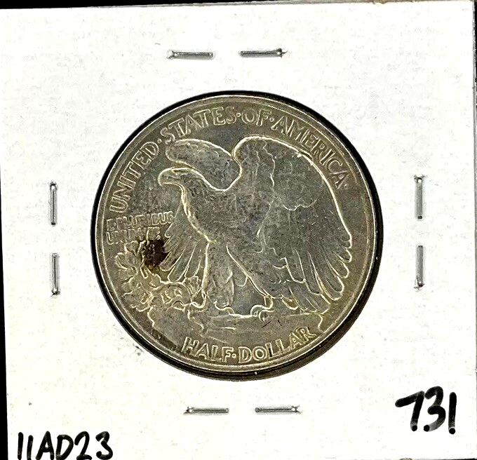 1945-P Walking Liberty 90% Silver Half Dollar Crisp AU-MS Features WW2 Era Coin