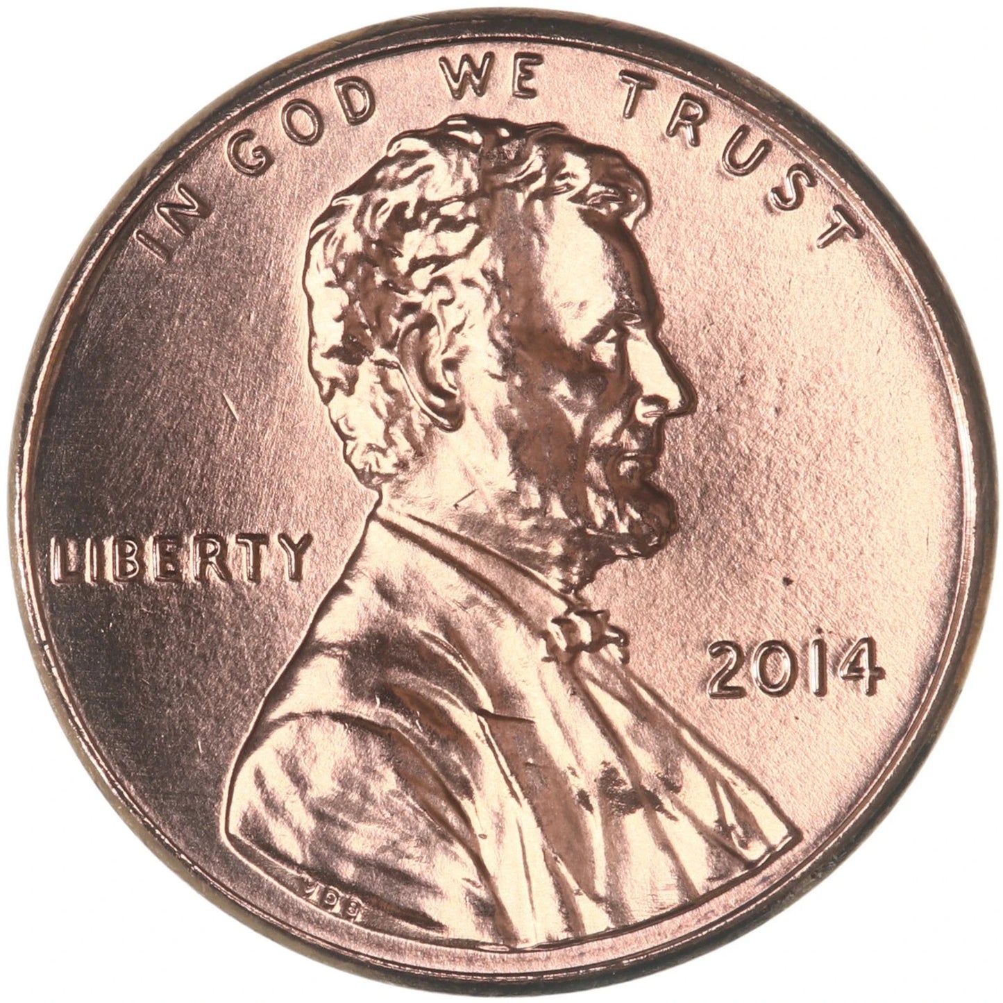 ✅ 2014 P Lincoln Shield Cent BRILLIANT UNCIRCULATED RED Penny US Mint 1c Coin