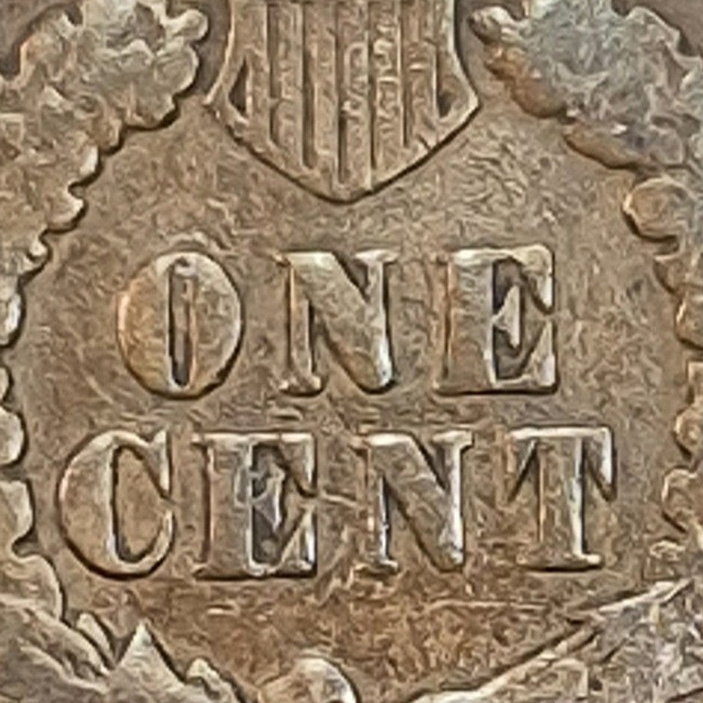 1891 Indian Head Cent Penny 1C VG Very Good Bronze Antique 19th Century US Coin