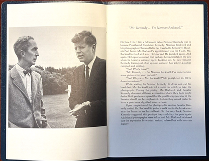 NORMAN ROCKWELL Lithograph JOHN F KENNEDY Numbered Limited Edition JFK Print COA