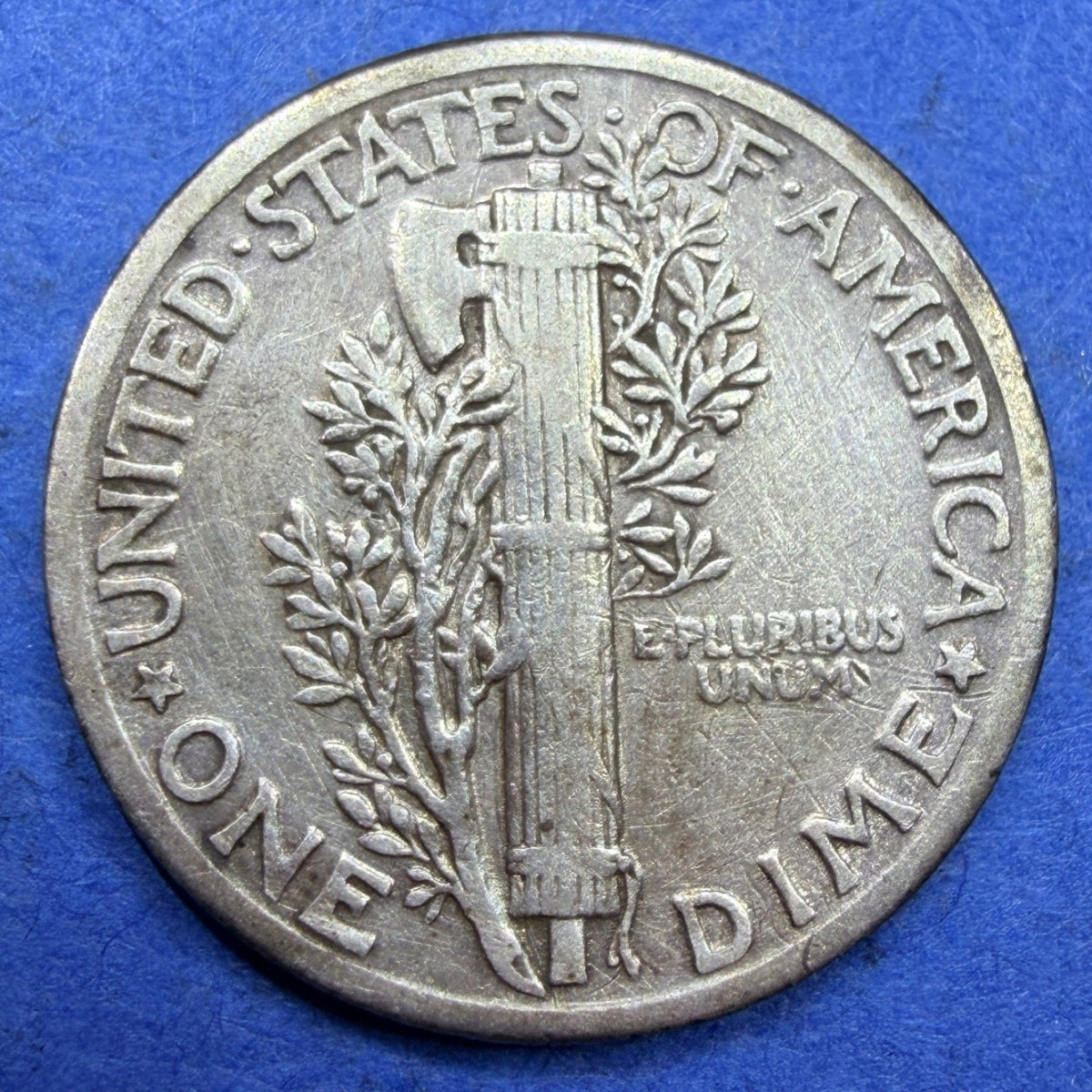 1935 Mercury Dime 10C XF Extremely Fine 90% Silver Winged Liberty Head Coin - view 2