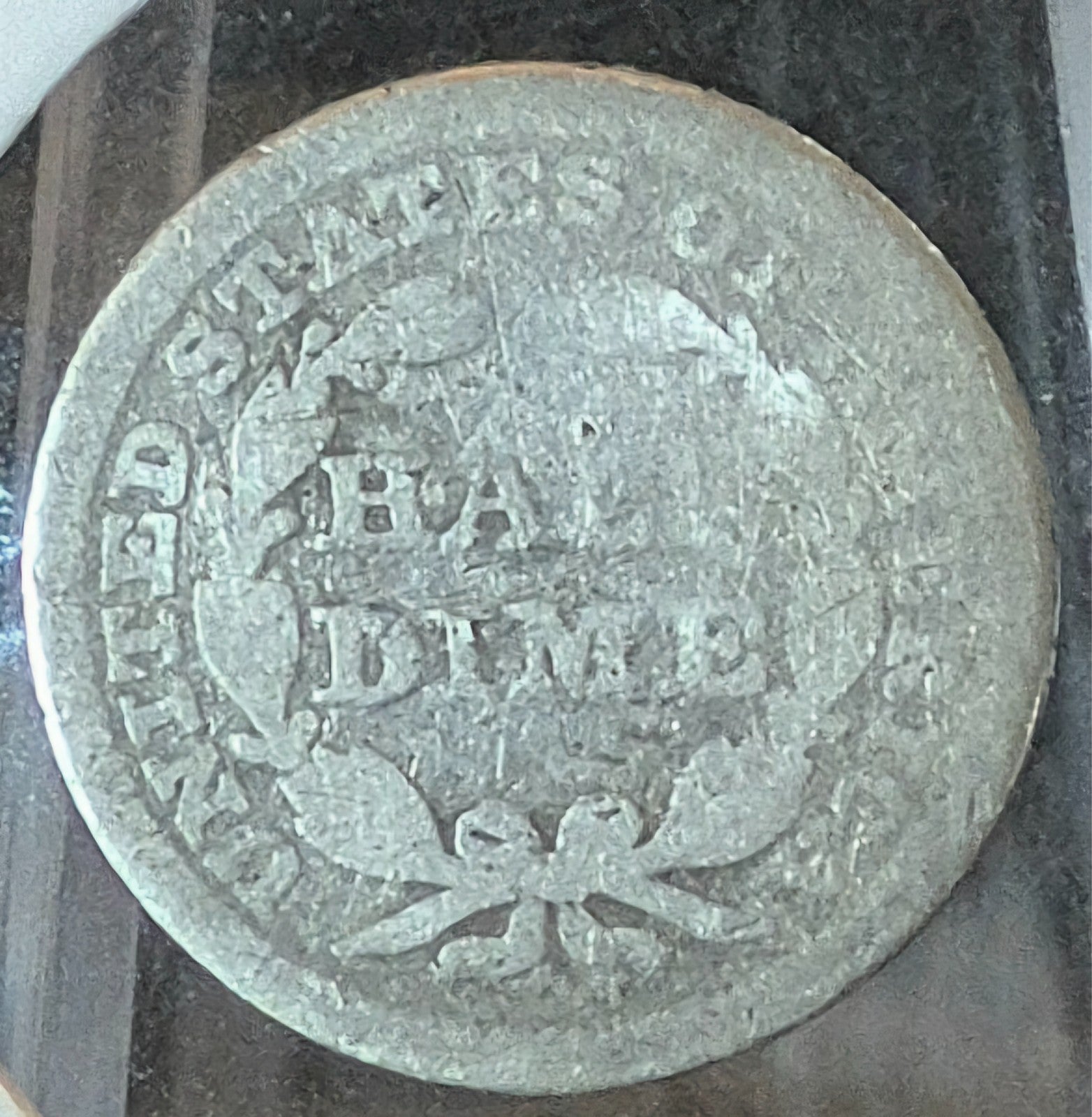 💰1842-P Seated Liberty Half Dime Good Type III Stars on the Obverse 90% Silver
