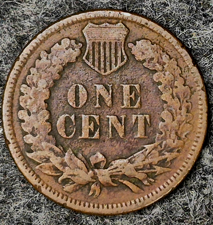 1883 Indian Head Cent Penny VF Features Full Liberty, Receive Coin Pictured 1C