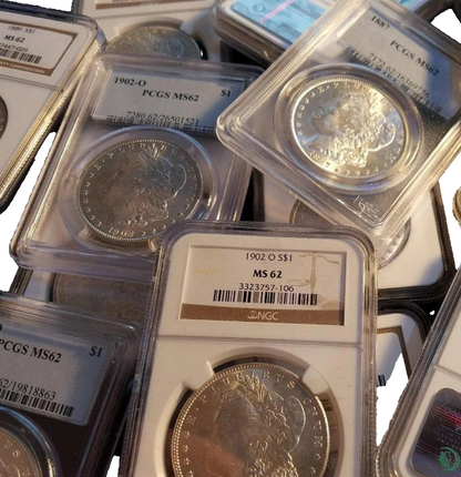 ✯ MORGAN SILVER DOLLAR P,O,S Mark Coins PCGS NGC MS ✅ UNCIRCULATED ✅ 1 Coin Lot