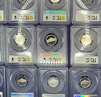 Jefferson Nickel 5c PROOF COINS🔥 PCGS ONLY PR69DCAM💰 Professionally Graded