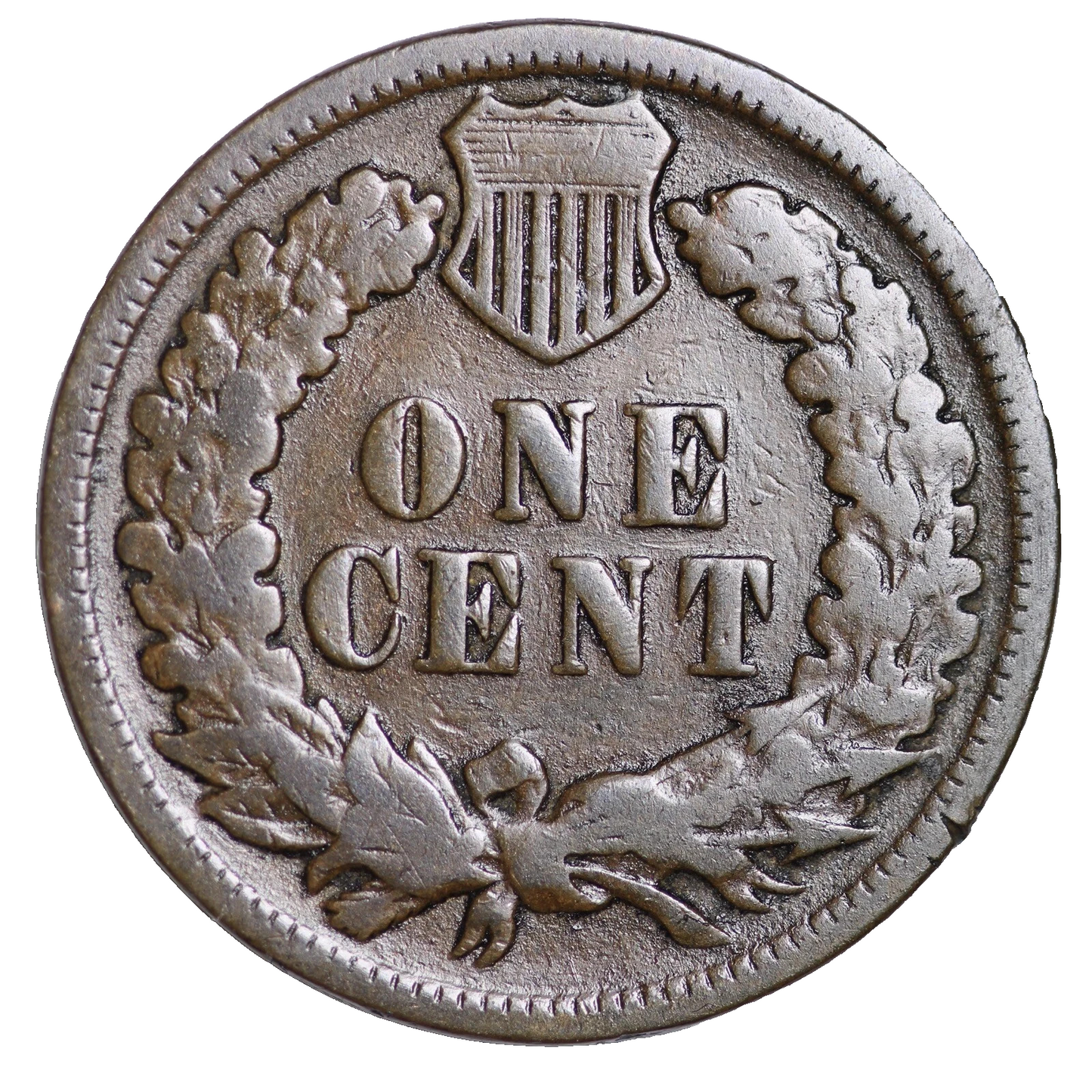 1891 Indian Head Cent Penny Good - Very Good (G-VG) Features Better Date Coin