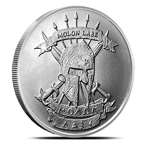 Molon Labe Come and Take It 1 Oz .999 Fine SILVER Round 2nd Amendment AK-47