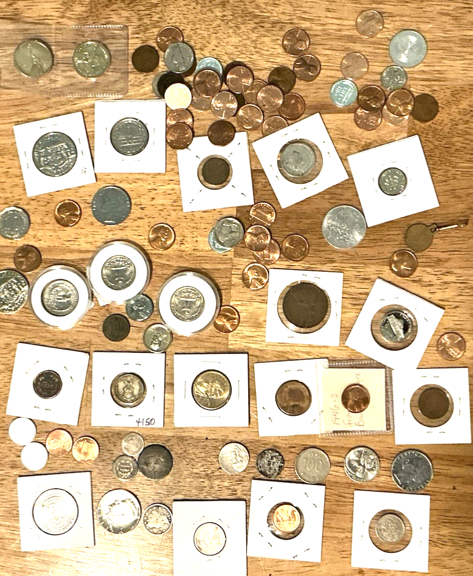 CLEANING MY DESK Coin Lot -Silver/Proof/Uncirculated OLD MUST READ DESCRIPTION