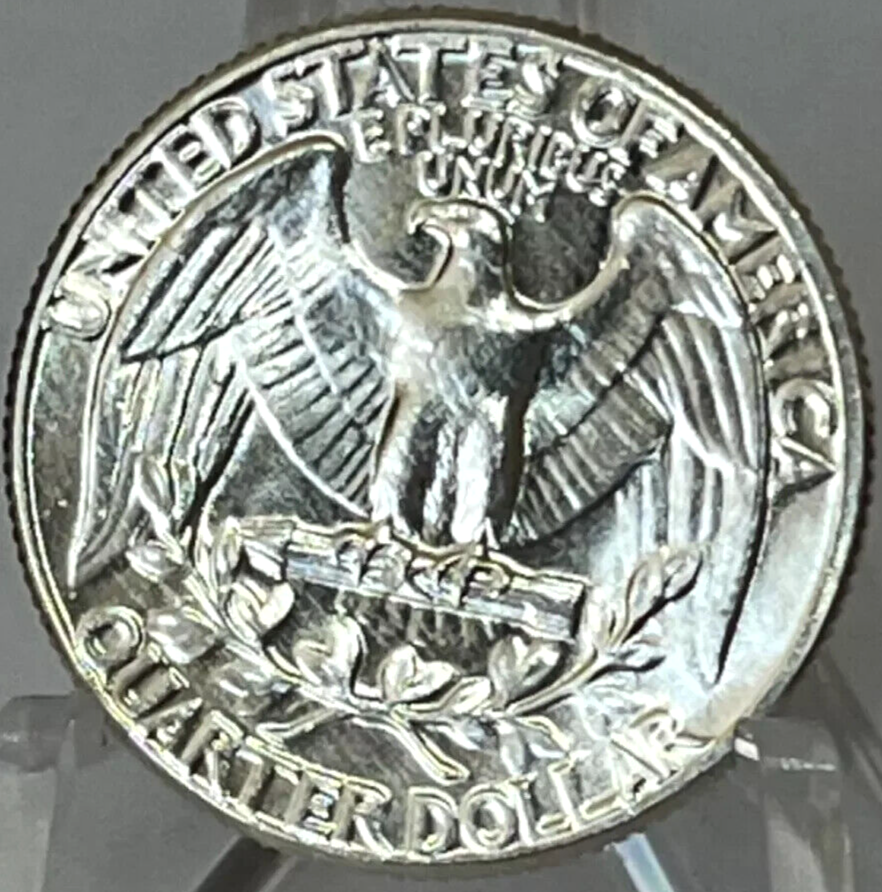 1960-P Washington Silver Quarter 25c BU Brilliant Uncirculated From OBW Roll