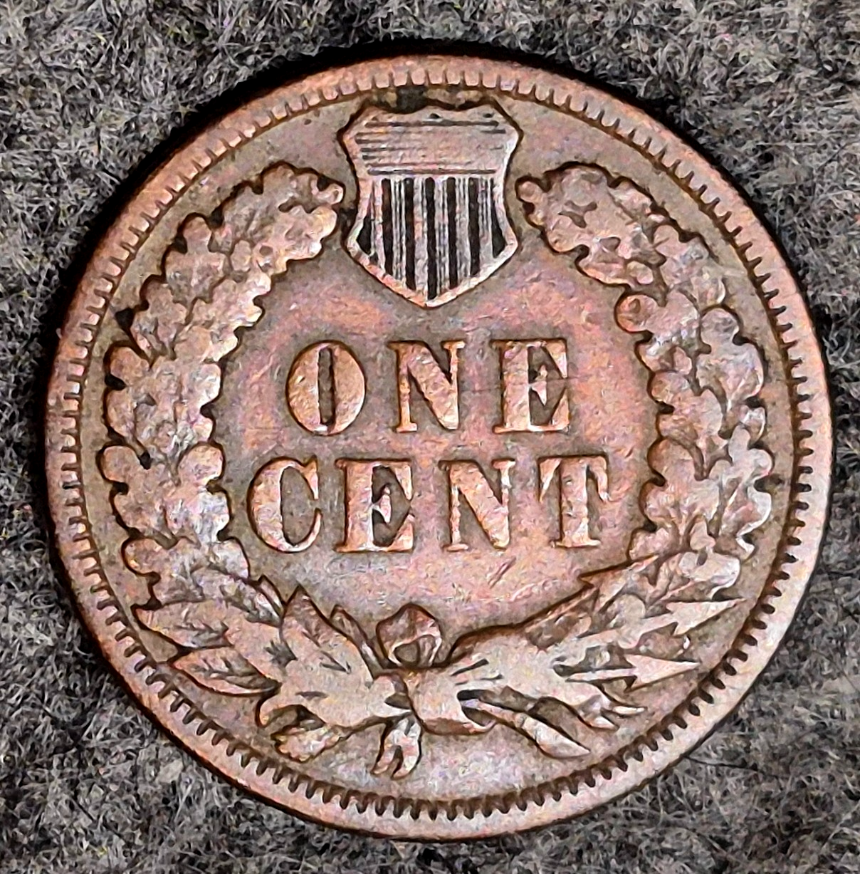 1883 Indian Head Cent Penny VF Features Part Liberty, Receive Coin Pictured 1C