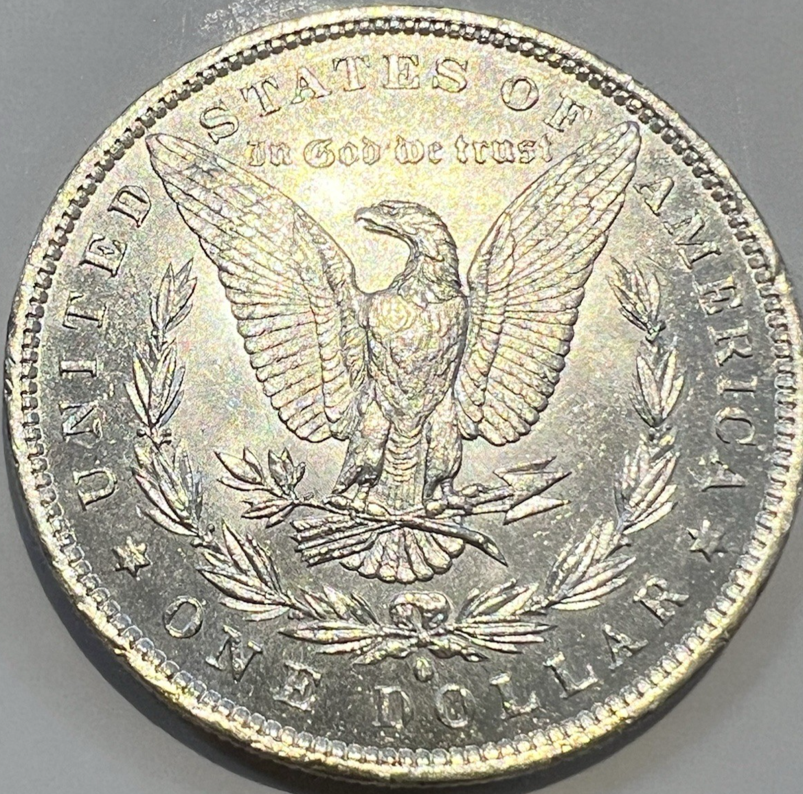 1884 O Morgan 90% Silver $1 Dollar Bright White Super Shiny Early Date Coin