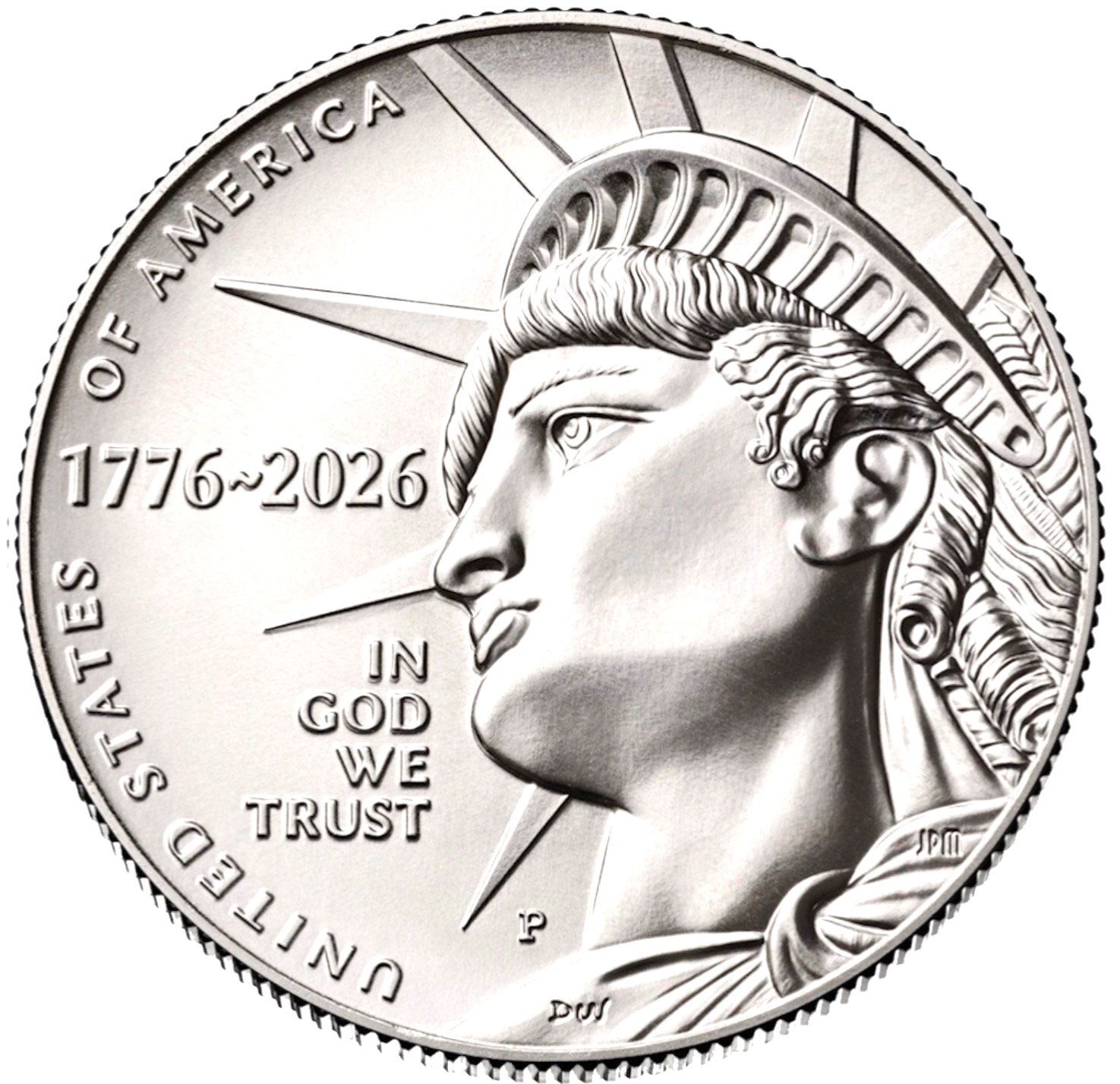 2026 SemiQuincentennial Enduring Liberty BU Half Dollar P&D 2 Coins Frm Mint Bag