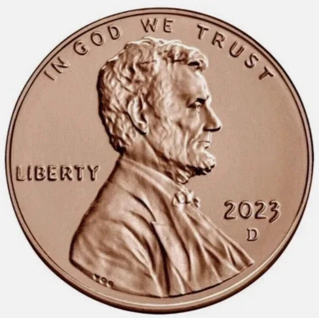 ✅ 2023 D Lincoln Shield Cent BRILLIANT UNCIRCULATED RED Penny US Mint 1c Coin