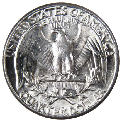 1964 Washington Quarter BU Uncirculated Mint State 90% Silver 25c US Coin 1
