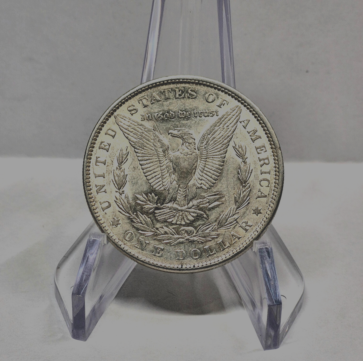 1889 Morgan $1 Dollar 90% Silver AU-MS Features Clean Cheeks $1