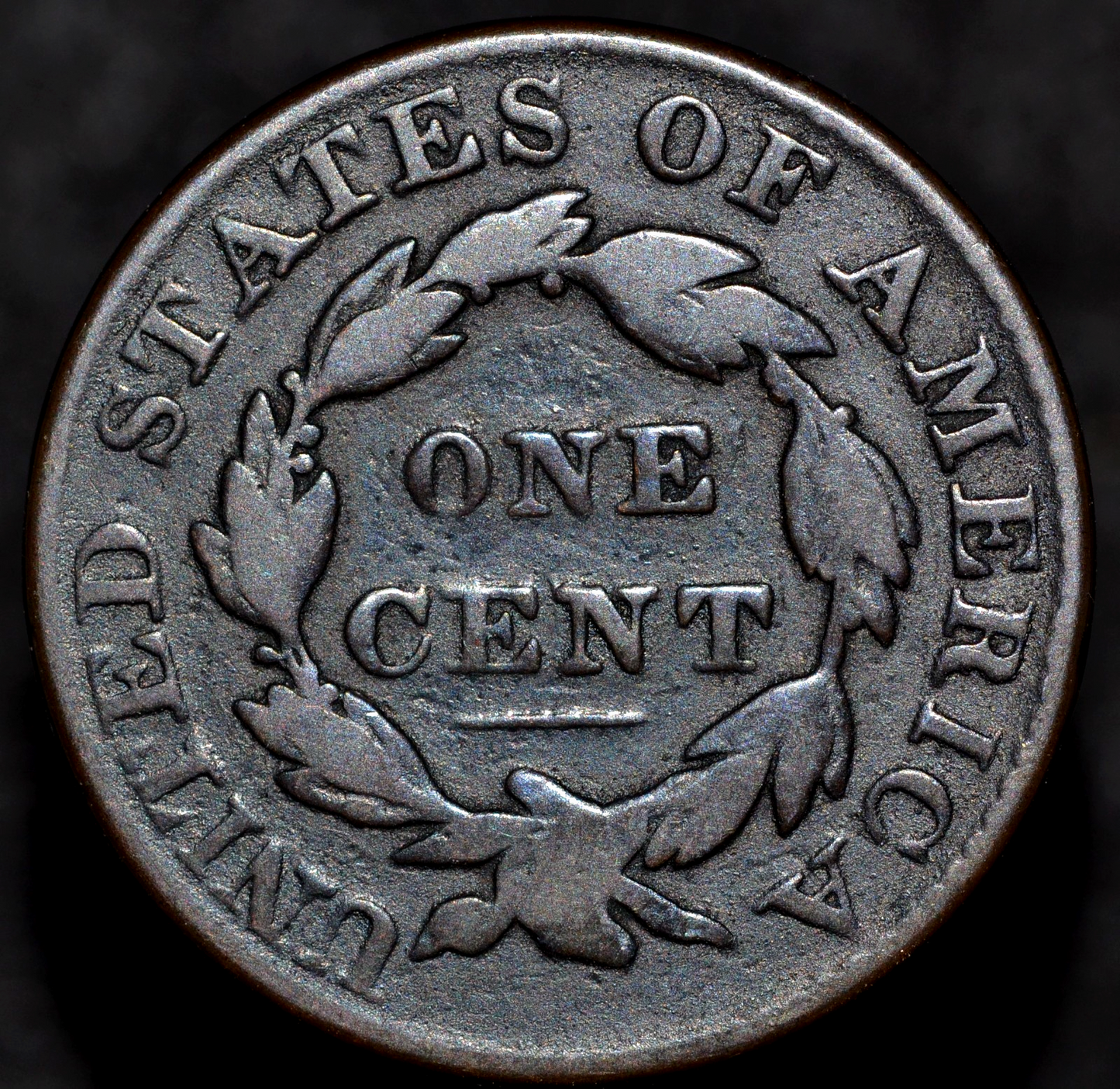1827 Coronet Head Large Cent N3 R2 GSID 940 G-VG Features 1C