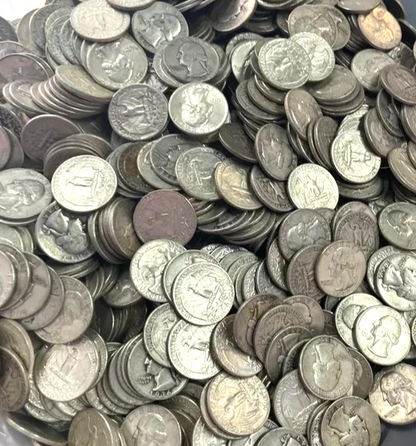 1 Troy Pound 90% SILVER SALE ~ U.S. Mint Coins Mix Half Dollar Quarter Dime