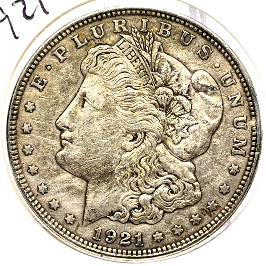1921 Morgan $1 Dollar 90% Silver 🔥Extra Nice Crisp Features🔥Great Toning