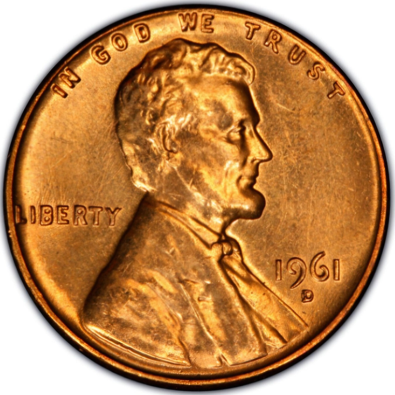 1961 D Memorial BU Brilliant Uncirculated 1C 🔥From OBW Bank Roll🔥