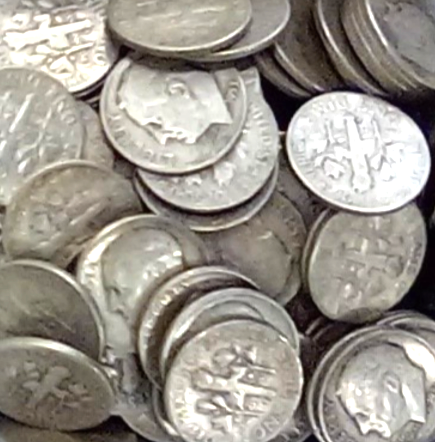 1 Troy Pound 90% SILVER SALE ~ U.S. Mint Coins Mix Half Dollar Quarter Dime