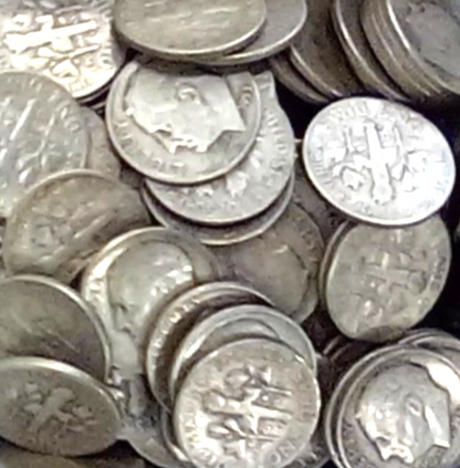 1 Troy Pound 90% SILVER SALE ~ U.S. Mint Coins Mix Half Dollar Quarter Dime